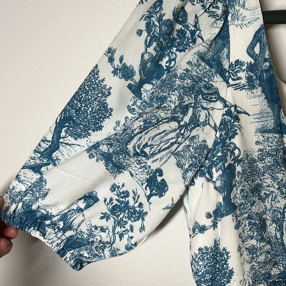 Gianni Bini “Tory” Parisian Babydoll Mini Dress | Size 6 | Cottagecore Style - Picture 4 of 8